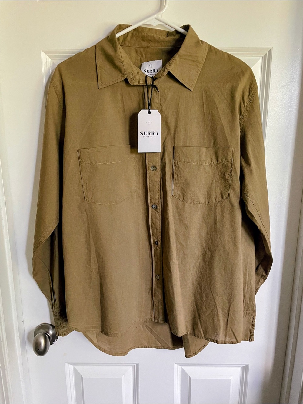 Serra Lightweight Button-Front Shirt
